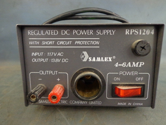 Samlex regulated DC power supply