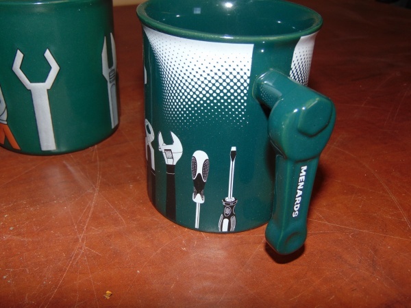 lot 70 image: Menards Coffee Mugs