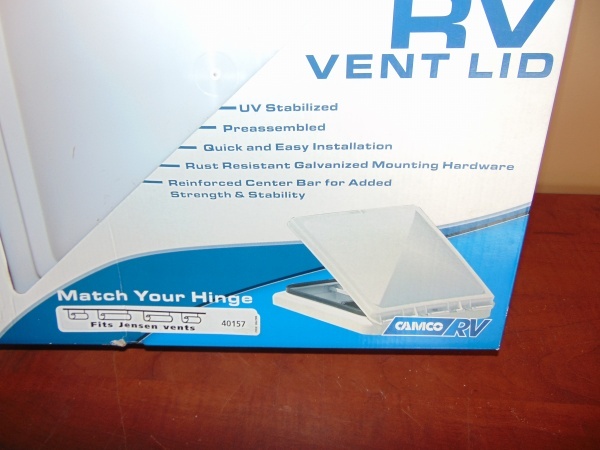 lot 19 image: RV Vent Lid