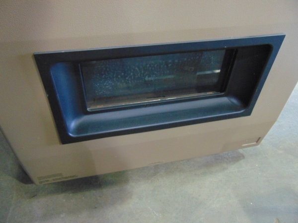 lot 157 image: Lp Gas Parlor Stove with Circilation Fan