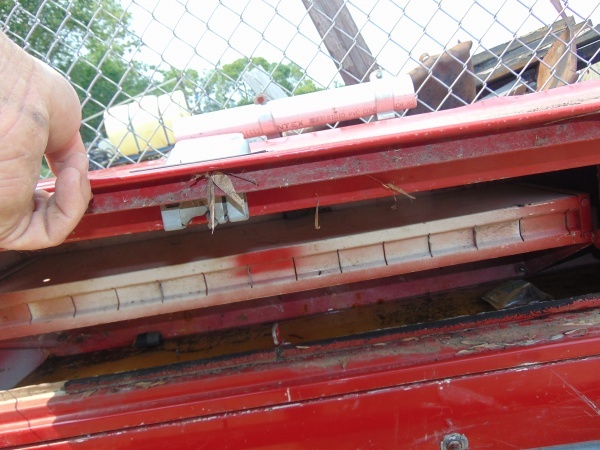 lot 164 image: (2) 8 Side Mount Tool Boxes with Pipe Rack