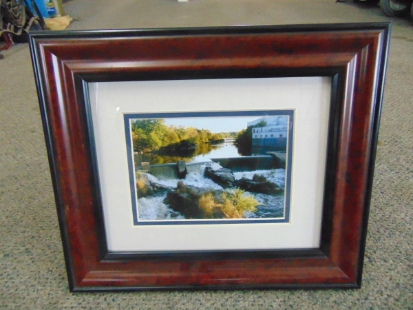 lot 182 image: Cold Spring Damn Picture approx. 11x13
