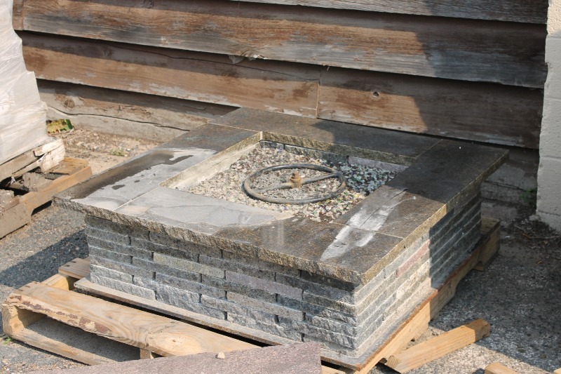 Granite Gas Fireplace