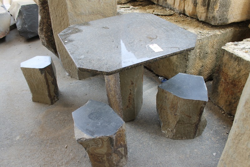 Granite Tables & Chairs