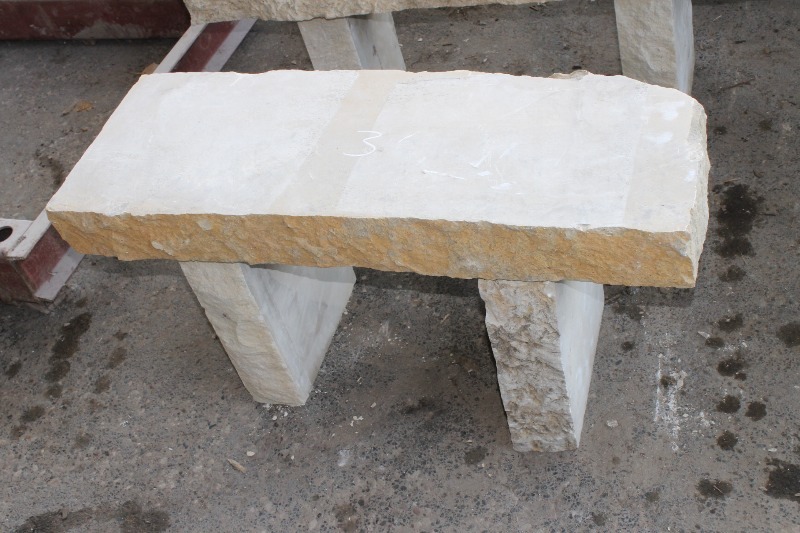 Limestone Bench