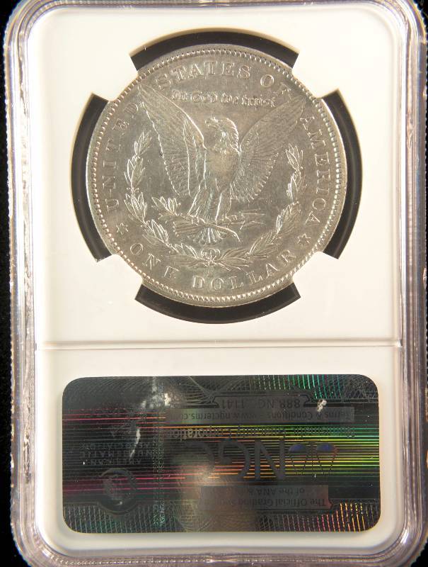 1890 S MORGAN SILVER DOLLAR XF40 NGC CERTIFIED