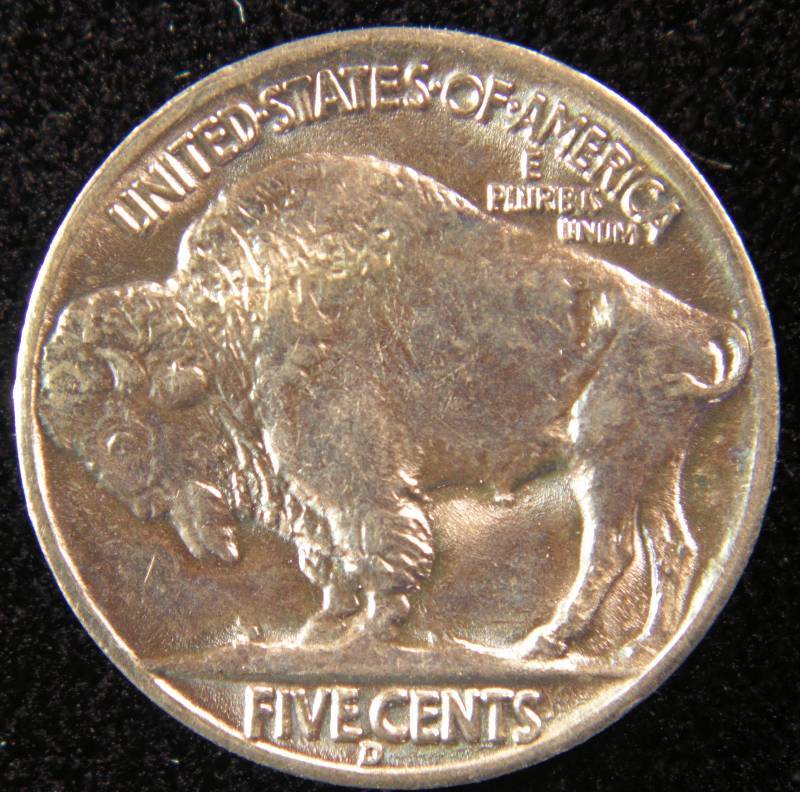 1938 D BUFFALO NICKEL UNC
