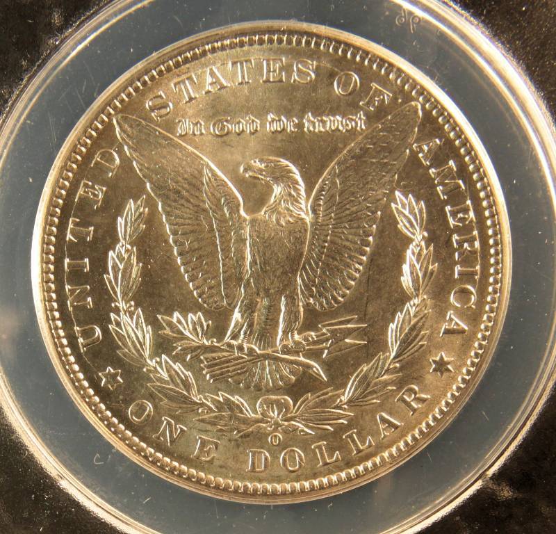 1900 O MORGAN SILVER DOLLAR MS61 ANACS CERTIFIED