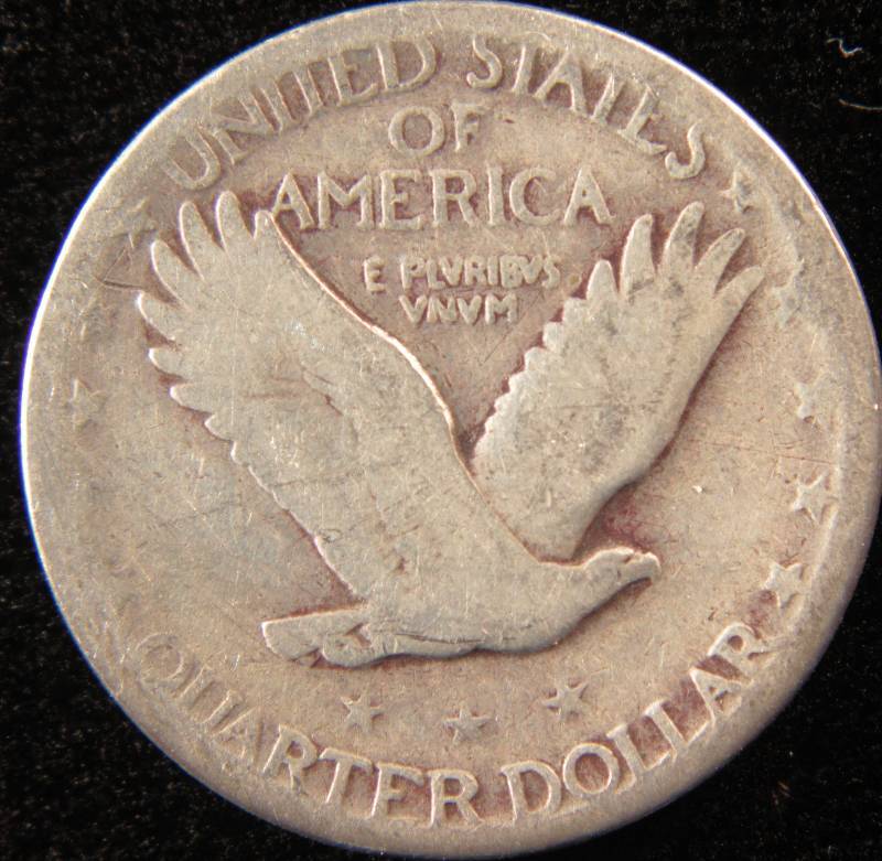 1925 STANDING LIBERTY SILVER QUARTER