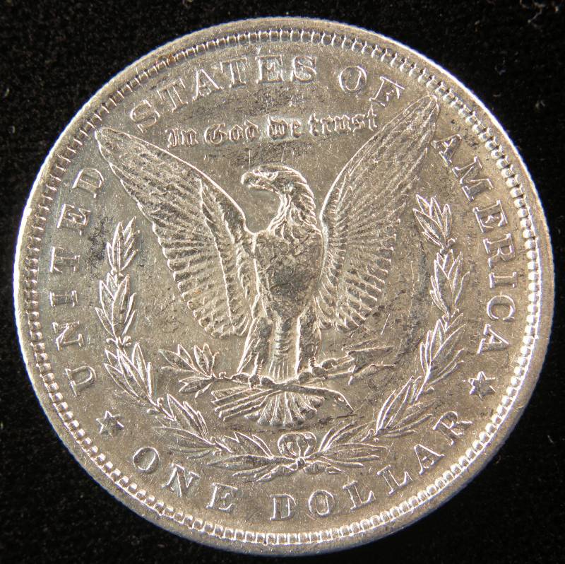 1879 MORGAN SILVER DOLLAR XF DETAILS
