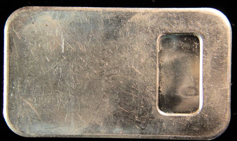 1 TROY Oz. .999 FINE SILVER BAR JOHN F. KENNEDY