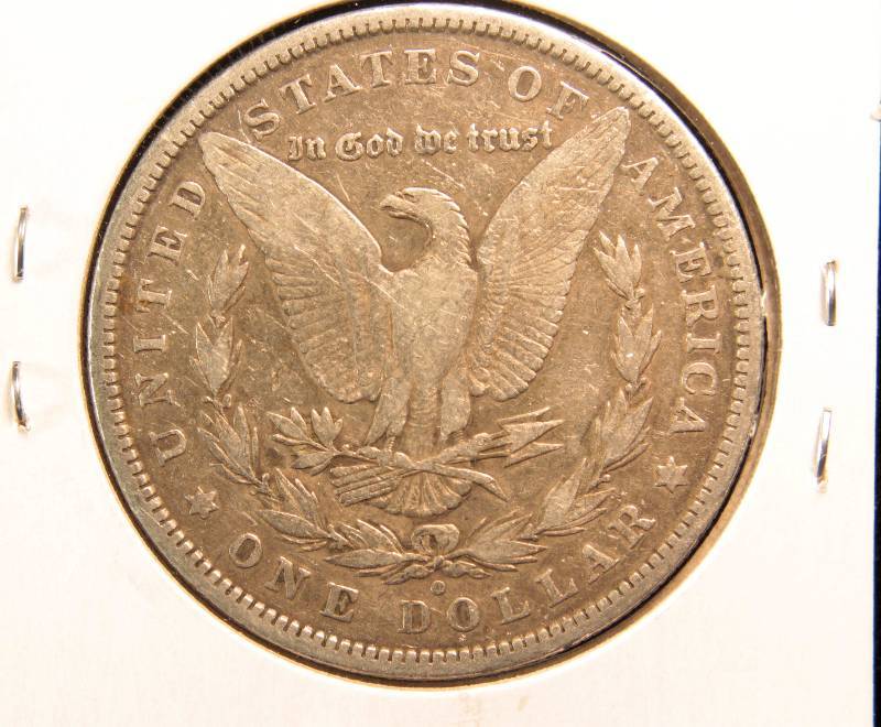 1880 O MORGAN SILVER DOLLAR FINE