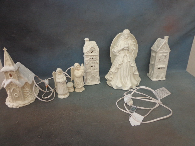Lighted Christmas Nativity Set