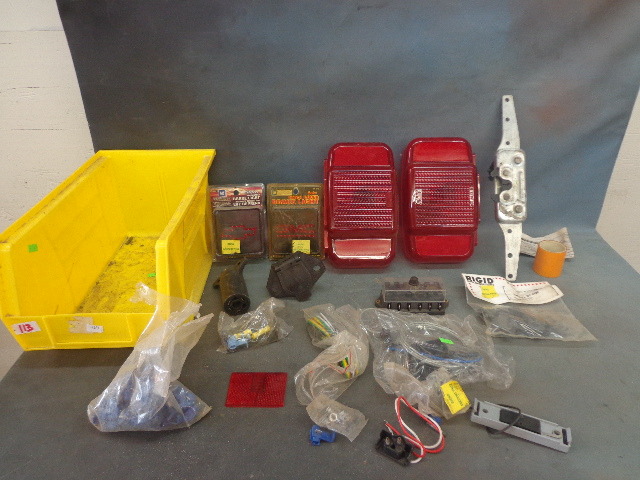 Various Items Hitch Covers, Brake Light Trailering Accesories