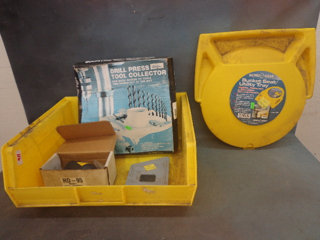 Various Holders, Drill Press Tool Collector And More