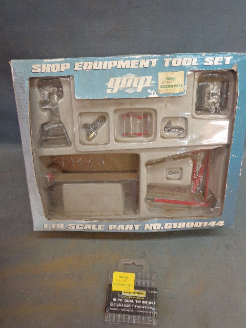 Shop Equipment Tool Set And More