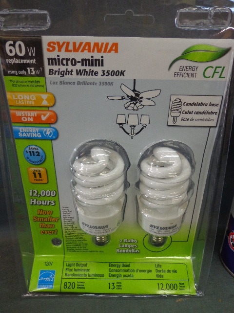 Bulb, bondo, marking paint