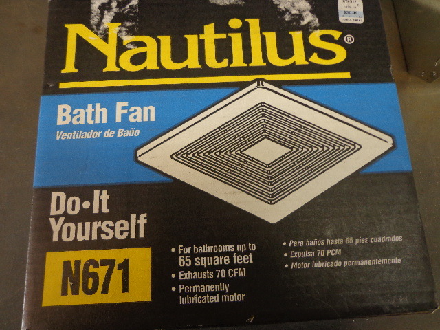 smoke alarms, bathroom fan