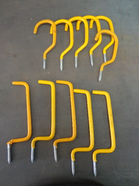 Hanger strap, and hooks