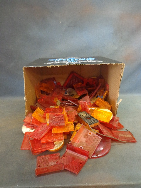 amber and red lens covers