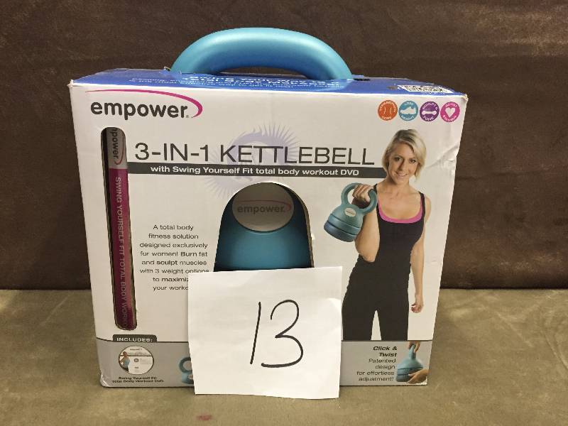 Empower  3 in 1 Kettlebell