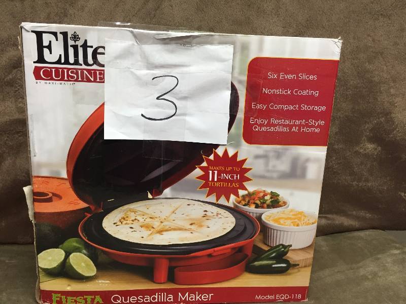 Elite Fiesta Quesadilla Maker
