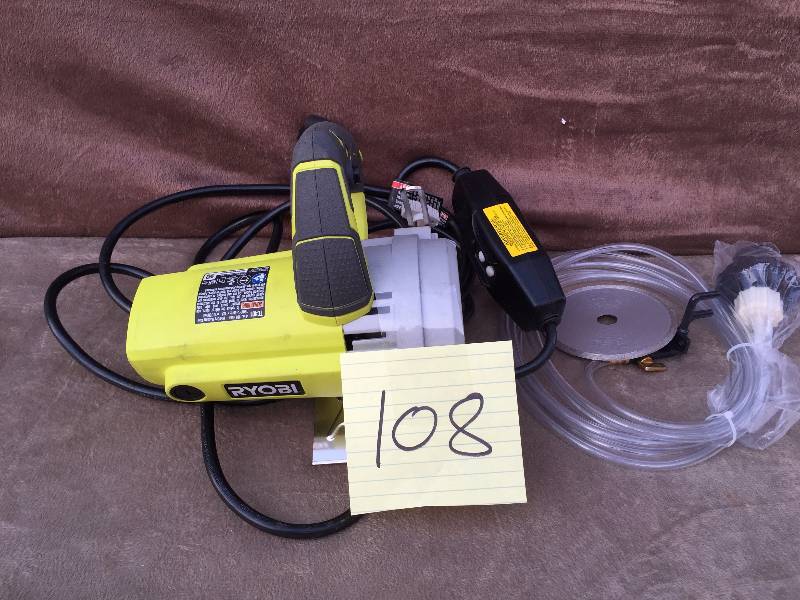 Ryobi 4 Hand Held Tile Saw