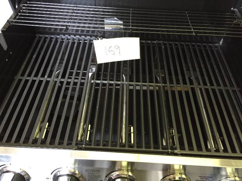 Brinkmann 5 Burner Gas Grill Stainless Steel