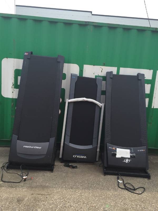 Lot of Exercise Machines for parts only