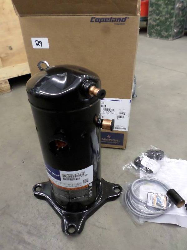 lot 29 image: New Copeland ZR54K5-PFV-800 Compres...
