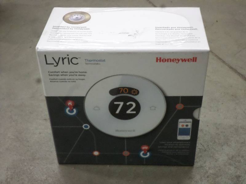 lot 41 image: New Honeywell Lyric Smart Thermosta...