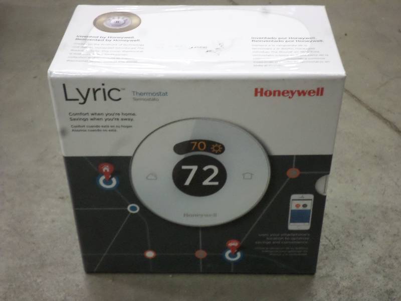 lot 42 image: New Honeywell Lyric Smart Thermosta...