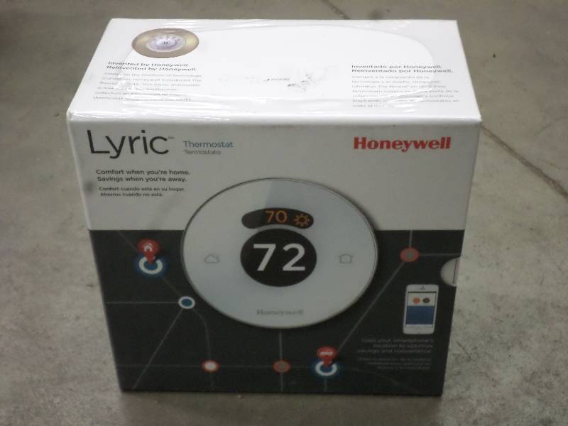 lot 43 image: New Honeywell Lyric Smart Thermosta...