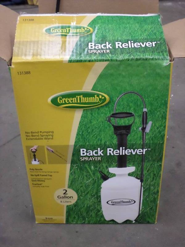 lot 114 image: Green Thumb 2-Gallon Pump Sprayer ...