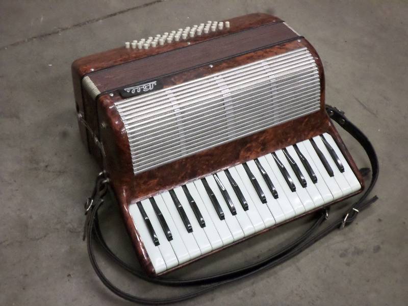 lot 121 image: Fable Accordian With Shoulder Strap...