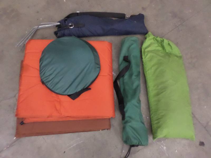 lot 127 image: Lot Of Misc Camping Tents, Sleeping...