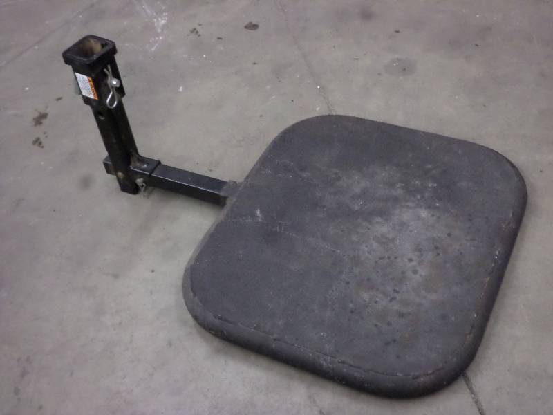 lot 131 image: Reciever Mount Steel Flip-Up SeatS...