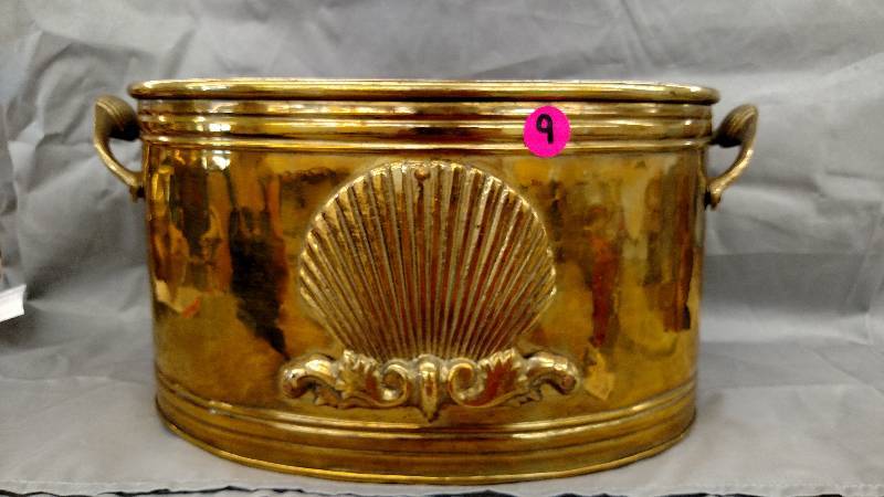 Antique Decorative Bucket Copper Kitchen Items Vintage Silver