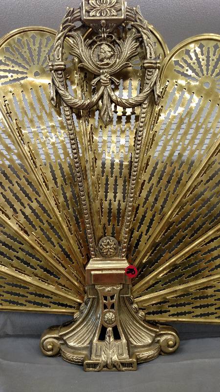 Antique Fireplace Fan