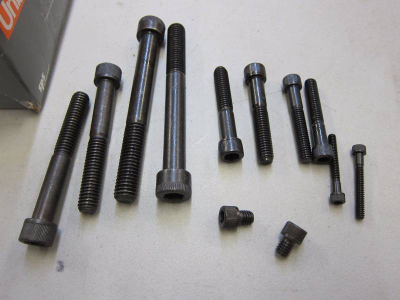 Assorted Socket Head Cap Screws