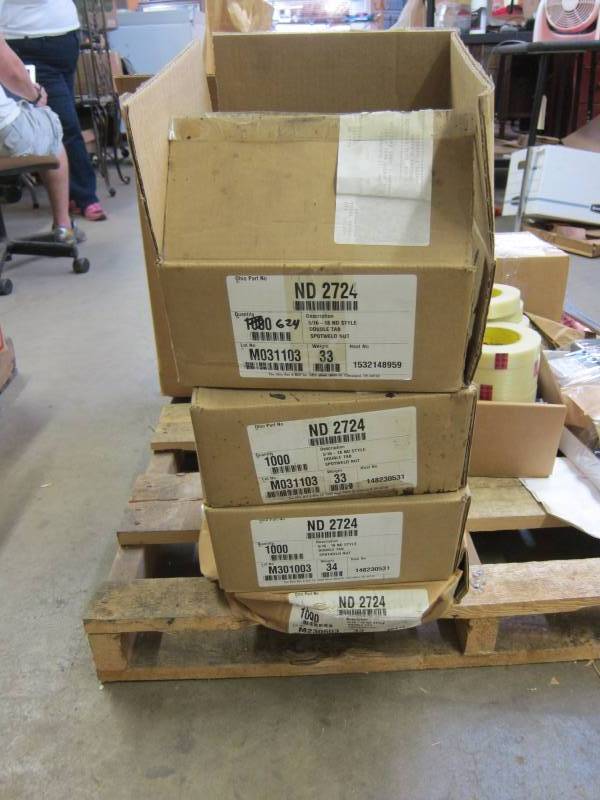 Center Tab Weld Nuts