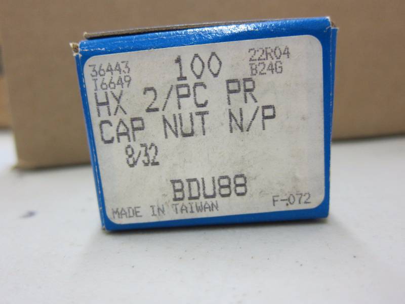 Cap Nuts NP