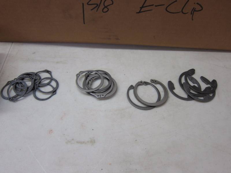 Steel Retaining Rings & E Clips