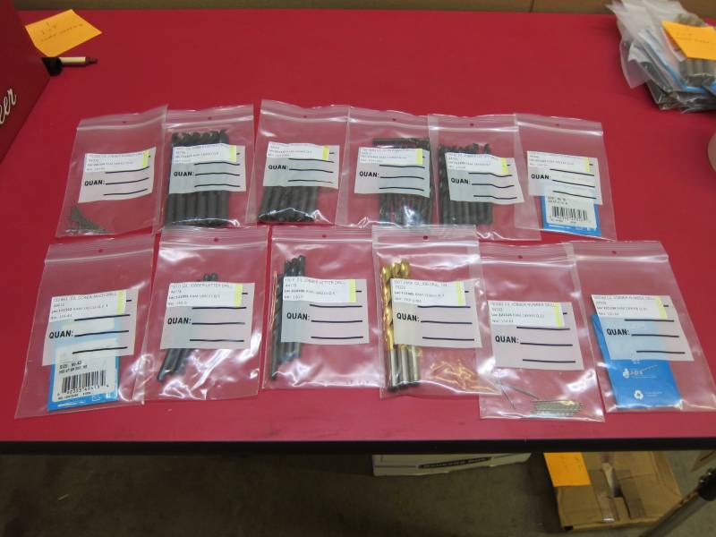 Assortment of High Speed Drill Bits