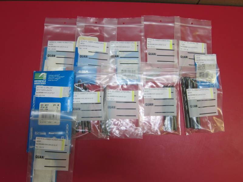 Assortment of High Speed Drill Bits