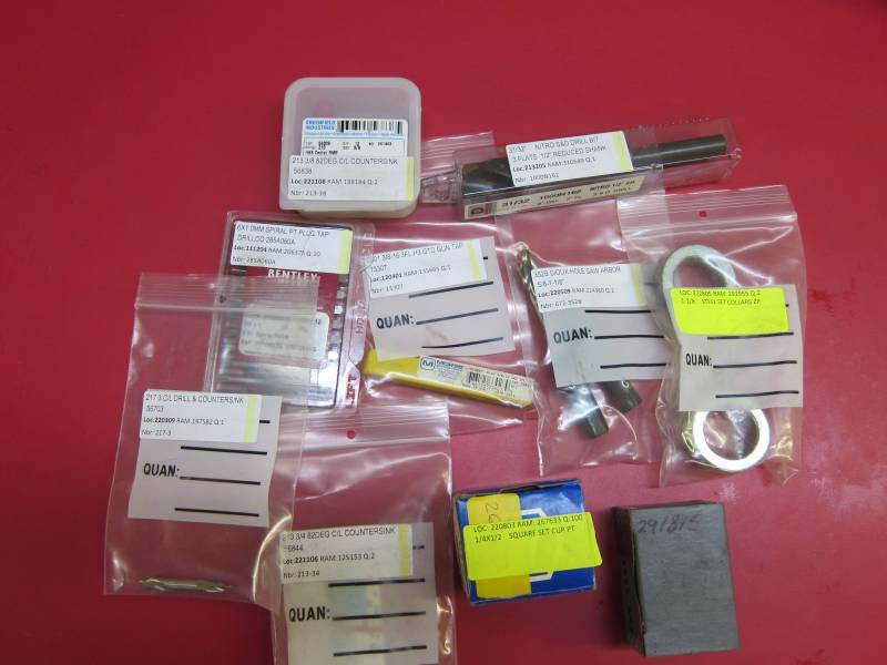 Assortment of ToolsFasteners
