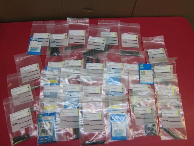Assortment of High Speed Drill Bits