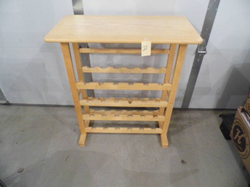 Wine Rack  Table