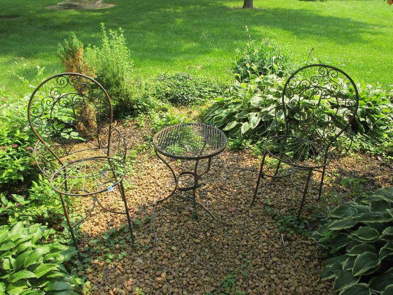 Chairs and table