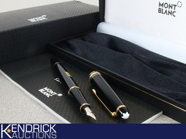 lot 1 image: New MINT in Box Montblanc Meisterstuck 144 Fountain Pen